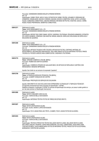 RPI - Marcas 2249 "Vervs Consultoria" 