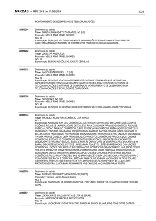 RPI - Marcas 2249 "Vervs Consultoria" 