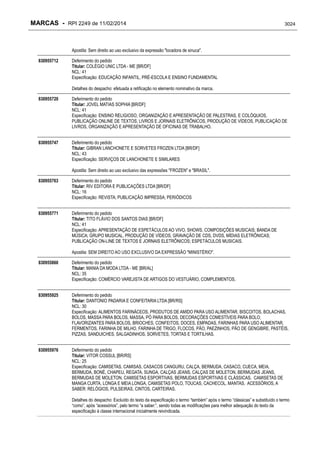 RPI - Marcas 2249 "Vervs Consultoria" 