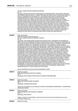 RPI - Marcas 2249 "Vervs Consultoria" 