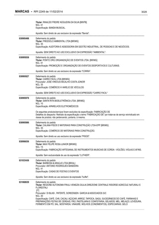 RPI - Marcas 2249 "Vervs Consultoria" 