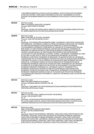 RPI - Marcas 2249 "Vervs Consultoria" 