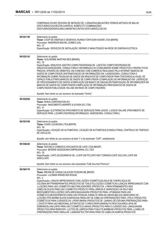 RPI - Marcas 2249 "Vervs Consultoria" 