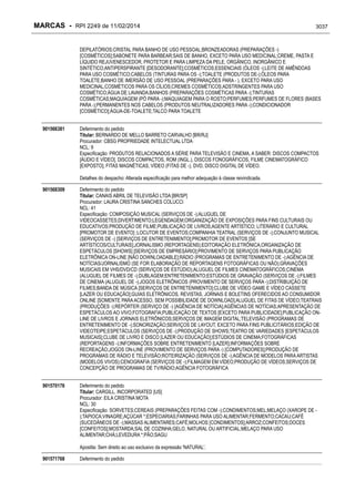 RPI - Marcas 2249 "Vervs Consultoria" 