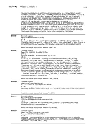 RPI - Marcas 2249 "Vervs Consultoria" 