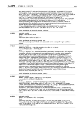 RPI - Marcas 2249 "Vervs Consultoria" 