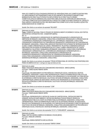 RPI - Marcas 2249 "Vervs Consultoria" 