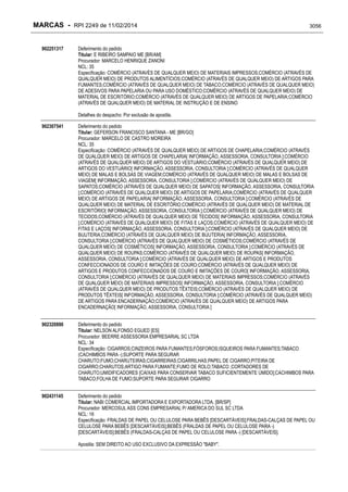 RPI - Marcas 2249 "Vervs Consultoria" 