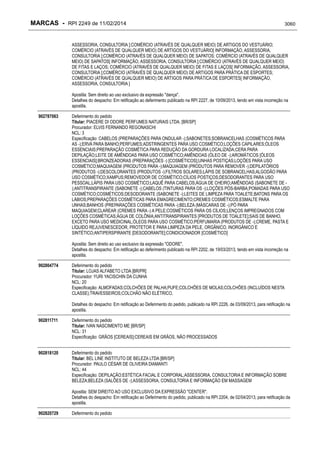 RPI - Marcas 2249 "Vervs Consultoria" 