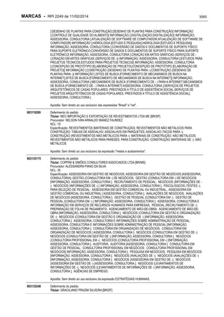 RPI - Marcas 2249 "Vervs Consultoria" 