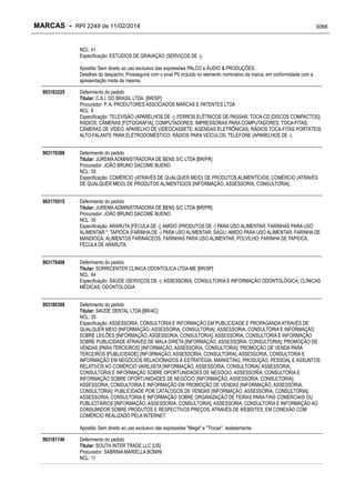 RPI - Marcas 2249 "Vervs Consultoria" 