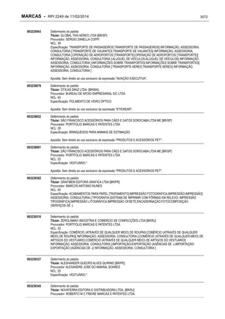 RPI - Marcas 2249 "Vervs Consultoria" 