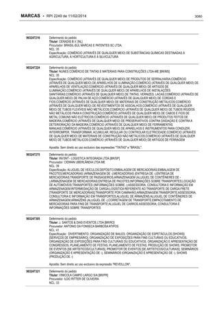 RPI - Marcas 2249 "Vervs Consultoria" 