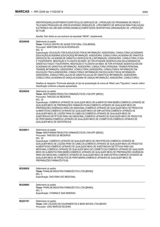 RPI - Marcas 2249 "Vervs Consultoria" 