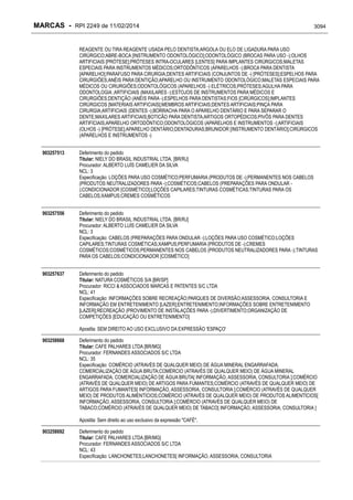 RPI - Marcas 2249 "Vervs Consultoria" 