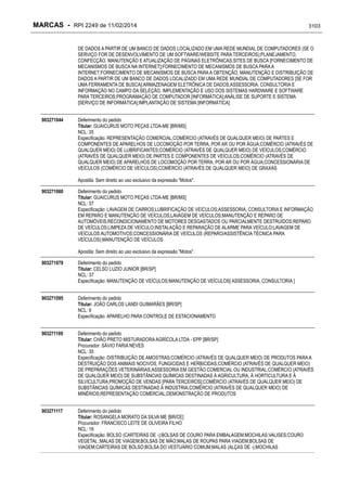 RPI - Marcas 2249 "Vervs Consultoria" 