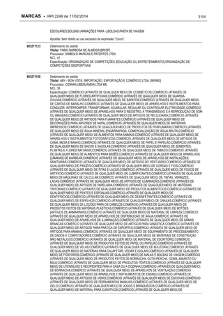 RPI - Marcas 2249 "Vervs Consultoria" 