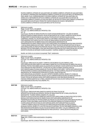 RPI - Marcas 2249 "Vervs Consultoria" 