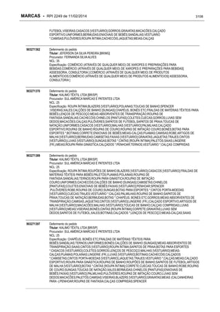 RPI - Marcas 2249 "Vervs Consultoria" 