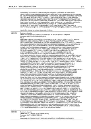 RPI - Marcas 2249 "Vervs Consultoria" 