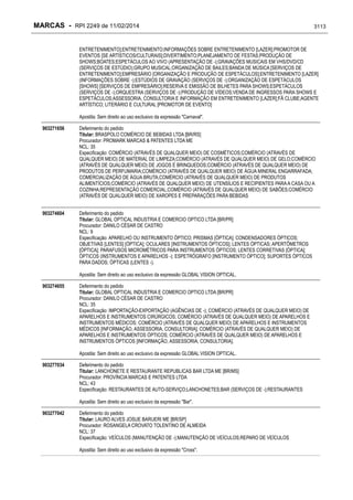 RPI - Marcas 2249 "Vervs Consultoria" 