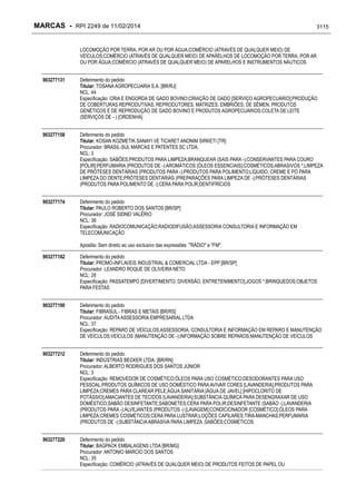 RPI - Marcas 2249 "Vervs Consultoria" 