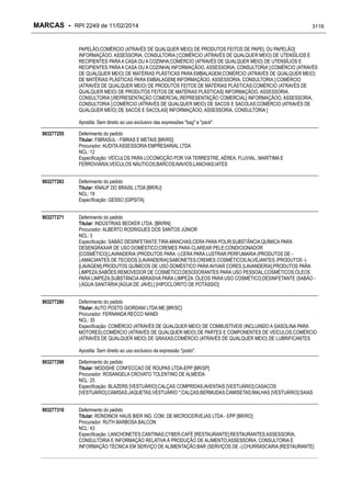 RPI - Marcas 2249 "Vervs Consultoria" 