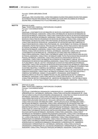 RPI - Marcas 2249 "Vervs Consultoria" 