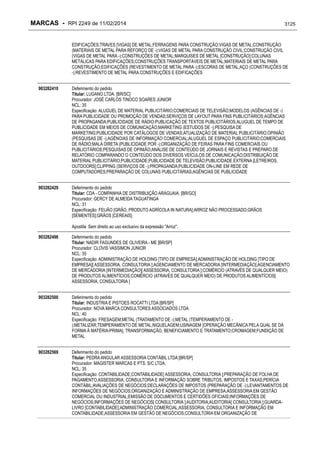 RPI - Marcas 2249 "Vervs Consultoria" 