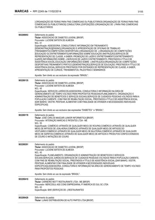 RPI - Marcas 2249 "Vervs Consultoria" 