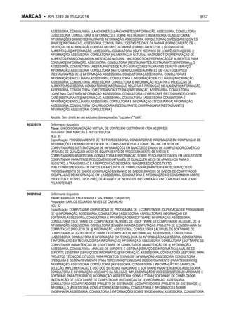 RPI - Marcas 2249 "Vervs Consultoria" 