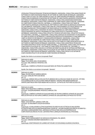 RPI - Marcas 2249 "Vervs Consultoria" 