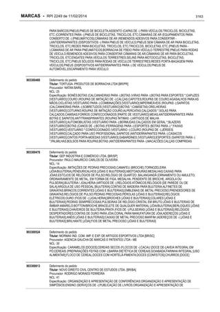 RPI - Marcas 2249 "Vervs Consultoria" 