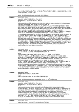 RPI - Marcas 2249 "Vervs Consultoria" 