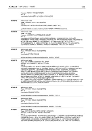 RPI - Marcas 2249 "Vervs Consultoria" 