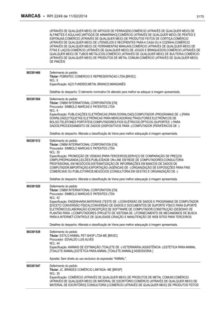 RPI - Marcas 2249 "Vervs Consultoria" 