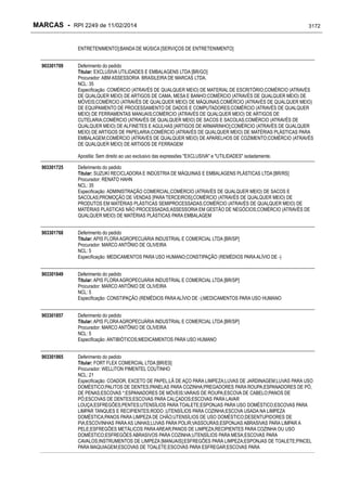 RPI - Marcas 2249 "Vervs Consultoria" 