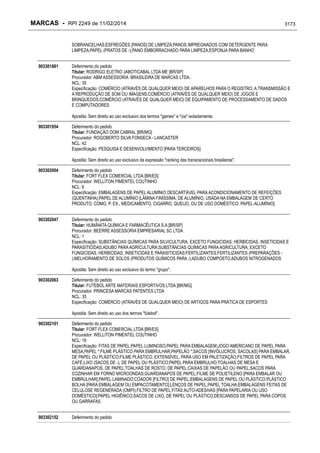 RPI - Marcas 2249 "Vervs Consultoria" 