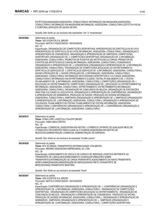 RPI - Marcas 2249 "Vervs Consultoria" 