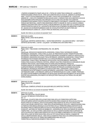 RPI - Marcas 2249 "Vervs Consultoria" 