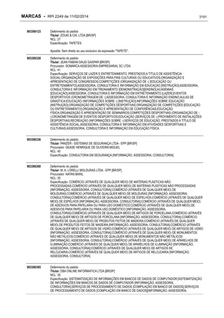 RPI - Marcas 2249 "Vervs Consultoria" 