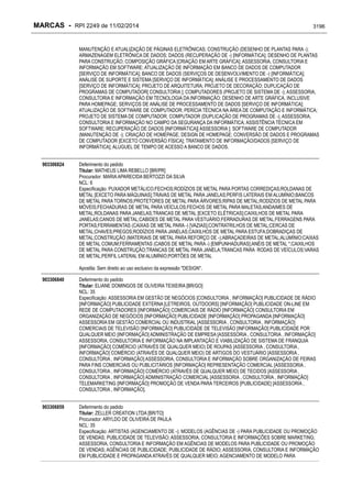 RPI - Marcas 2249 "Vervs Consultoria" 