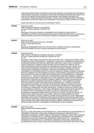 RPI - Marcas 2249 "Vervs Consultoria" 