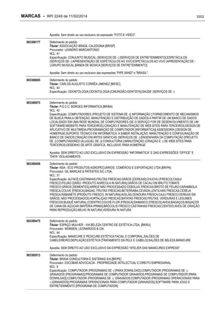 RPI - Marcas 2249 "Vervs Consultoria" 