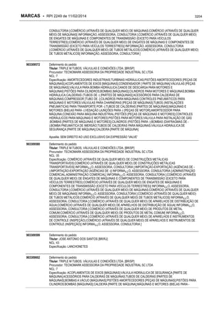 RPI - Marcas 2249 "Vervs Consultoria" 