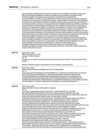 RPI - Marcas 2249 "Vervs Consultoria" 