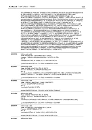 RPI - Marcas 2249 "Vervs Consultoria" 