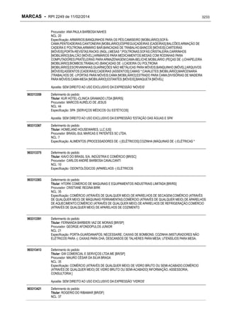 RPI - Marcas 2249 "Vervs Consultoria" 