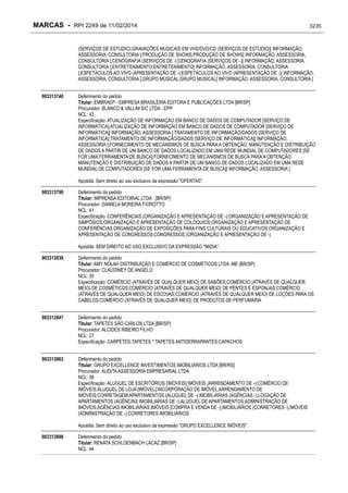 RPI - Marcas 2249 "Vervs Consultoria" 