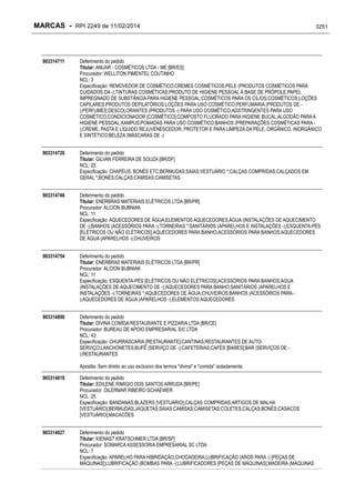 RPI - Marcas 2249 "Vervs Consultoria" 